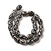 Tibetan Style dZi Beads Strands G-F726-A02-3
