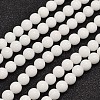 Natural Malaysia Jade Beads Strands G-A146-6mm-B01-2