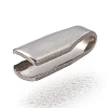 Tarnish Resistant 304 Stainless Steel Clamp Cord Ends STAS-P263-03D-P-1