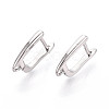 Brass Hoop Earring Findings KK-N267-23A-P-1