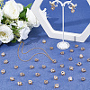 100Pcs Heart Alloy Charms ZIRC-SC0001-34-3