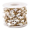 Cross Natural Shell Link Chains CHS-G028-05B-G-3