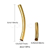 100Pcs Brass Tube Beads KK-YW0001-61-4