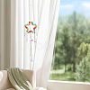 1Pc Colorful Glass Beaded Woven Net Suncatchers AJEW-CY0001-95D-7