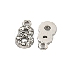 304 Stainless Steel Pendants STAS-L080-002P-08-2