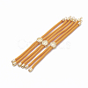 Nylon Twisted Cord Bracelet Making MAK-T003-13G-1