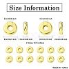 40Pcs 2 Styles Brass Spacer Beads KK-CJ0002-21-3