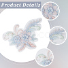Polyester Applique Embroidery DIY-WH20055-026B-5