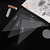 Acrylic Quilting Rulers DIY-WH0034-84C-5