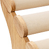 3-Tier Microfiber Cloth Bar Bracelet Holder Stand BDIS-I002-01A-3
