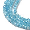 Cubic Zirconia Bead Strands ZIRC-C006-01A-10-4