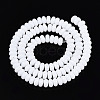 Opaque Solid Color Glass Beads Strands GLAA-ZX008-6mm-18G-1