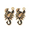 Alloy Enamel Pendants X1-FIND-H051-08G-1