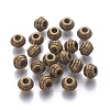 Tibetan Antique Bronze Metal Spacer Beads X-MLF0586Y-2