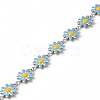 304 Stainless Steel Flower Link Chains CHS-C004-04C-P-1