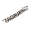Brass Box Chains Tassels Pendant KK-K276-02P-2