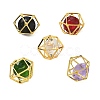 Brass & Glass Pendants KK-CBA74BF-04G-1