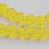 Transparent Glass Bead Strands GLAA-G013-4mm-68-3