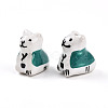 Handmade Porcelain Beads X1-PORC-N009-09B-1