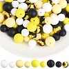 100Pcs Silicone Beads SIL-PA0001-39B-1