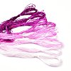 Real Silk Embroidery Threads OCOR-D012-01G-3