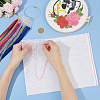 10CT Polyester Cotton Cross Stitch Fabric DIY-WH0588-33A-3