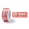 Self-Adhesive Paper Warning Tag Stickers X-DIY-K039-04C-1
