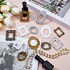 48Pcs 12 Styles Resin Embossed Photo Frames AJEW-NB0007-87-4