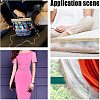11M Polyester Curtain Lace Trimmer Ribbon OCOR-WH0082-33B-5