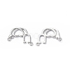 Eco-Friendly Rack Plating Brass Pendants KK-F845-10P-2