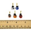 6Pcs Handmade Lampwork Pendants LAMP-FS0001-57A-5