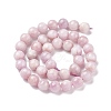 Natural Kunzite Round Beads Strands G-I164-10mm-2