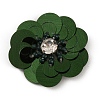 Flower Shape PVC Sequin/Paillette Beading Appliques DIY-WH0308-287J-1