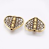 Tibetan Style Alloy Beads TIBE-F025-27AG-1