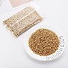 Plated Glass Bugle Beads SEED-S046-01A-22B-6