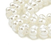 Transparent Spray Painted Glass Beads Strands GLAA-P066-01B-3
