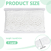 5Yards Flower Pattern Cotton Lace Ribbon OCOR-MA0001-71-2