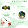 70Pcs 7 Colors Pave Disco Ball Beads RB-PH0001-34-4