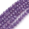 Natural Amethyst Beads Strands G-C073-4mm-3-1
