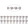 Tarnish Resistant 304 Stainless Steel Ball Chains CHS-E021-13I-P-1