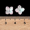 Dyed & Heated Glass Bead Caps GLAA-Z019-01H-3