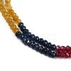 Gradient Color Natural White Jade Beads Strands G-Z069-01H-3