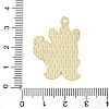 Easter Alloy Enamel Pendants ENAM-I082-02G-03-3