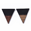 Resin & Walnut Wood Pendants RESI-T035-06C-A-2