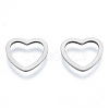 Non-Tarnish 201 Stainless Steel Linking Rings STAS-N090-T06-1-1