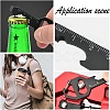 4Pcs 2 Color 3cr13 Stainless Steel Bottle Opener KEYC-AR0001-11-2