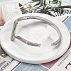 304 Stainless Steel Hinged Bangles for Women BJEW-A011-20P-3