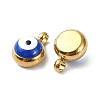 Ion Plating(IP) Real 18K Gold Plated 201 Stainless Steel Charms STAS-L024-020G-03-2