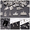 60pcs 30 Style Zinc Alloy Pendants Set PALLOY-PH0002-06-2