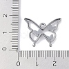 Rack Plating Alloy Enamel Pendants PALLOY-F018-15B-01-3